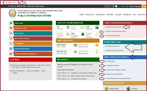 Smart ration card correction 